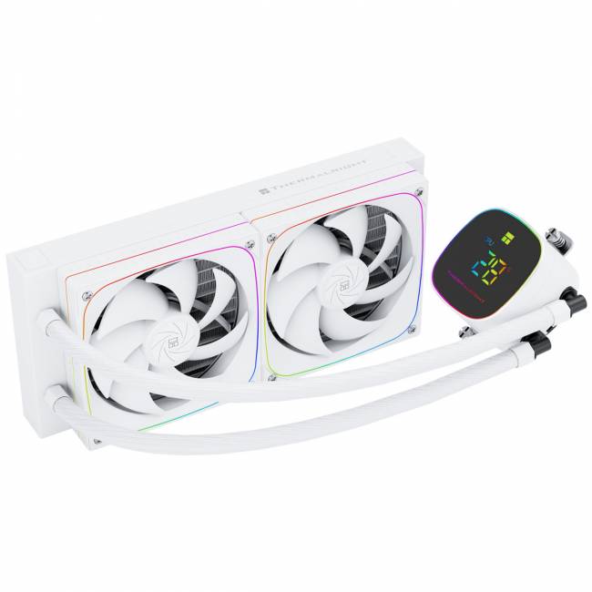 Система жидкостного охлаждения Thermalright Frozen Horizon 240 Digital White — для бизнеса и офиса Система жидкостного охлаждения Thermalright Frozen Horizon 240 Digital White — для бизнеса и офиса