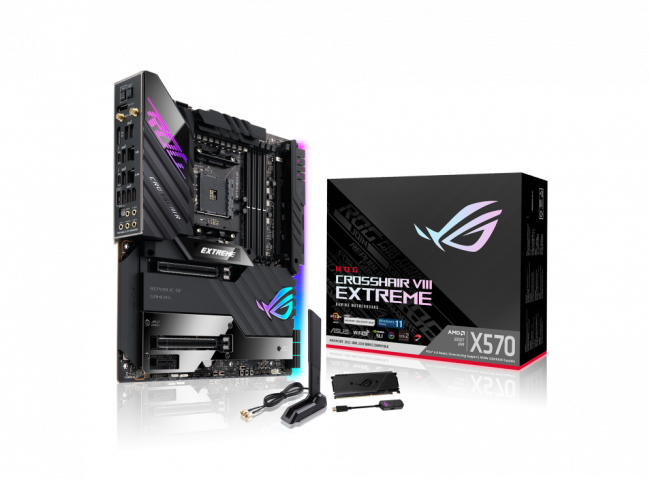 Материнская плата ASUS ROG CROSSHAIR VIII EXTREME — для бизнеса и офиса