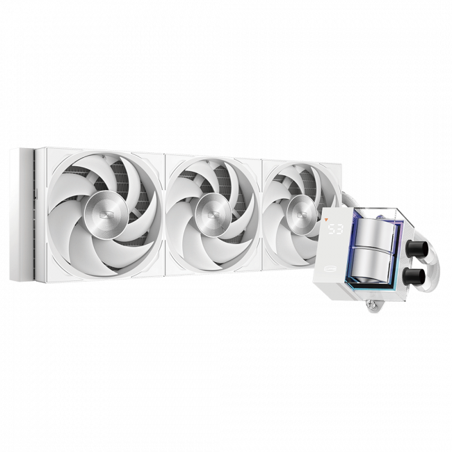 Система охлаждения PCCooler DS360 Pro Digital WH — для бизнеса и офиса