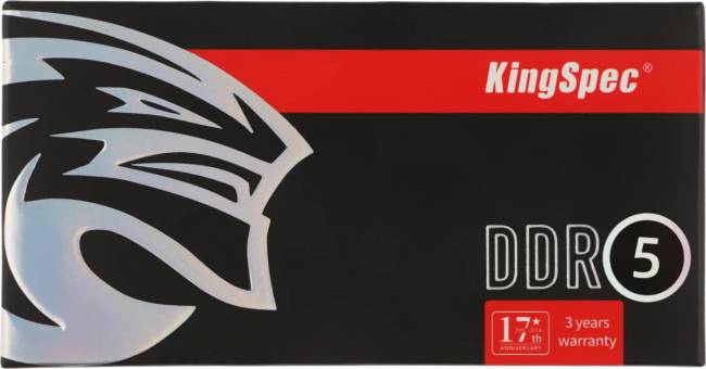 Память DDR5 16GB 5600MHz SHENZHEN KINGSPEC ELECTRONICS TECHNOLOGY CO LTD KS5600D5N11016G — для бизнеса и офиса Память DDR5 16GB 5600MHz SHENZHEN KINGSPEC ELECTRONICS TECHNOLOGY CO LTD KS5600D5N11016G — для бизнеса и офиса