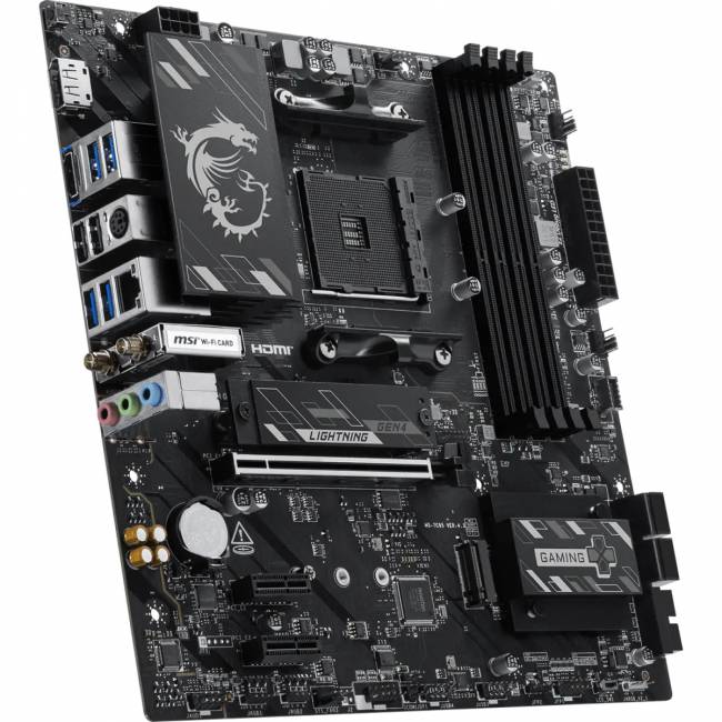 Материнская плата MSI B550M GAMING PLUS WIFI6E — для бизнеса и офиса Материнская плата MSI B550M GAMING PLUS WIFI6E — для бизнеса и офиса