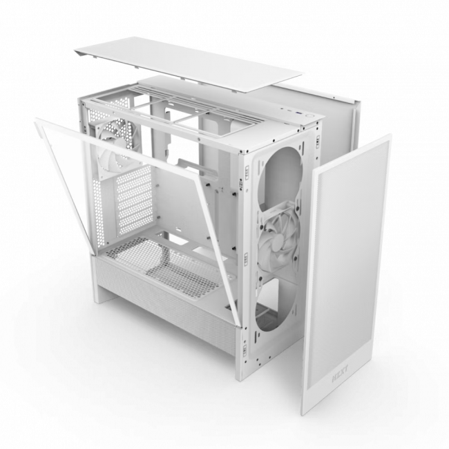 Корпус ПК без блока питания NZXT CC-H52FW-01 — для бизнеса и офиса Корпус ПК без блока питания NZXT CC-H52FW-01 — для бизнеса и офиса