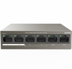 Коммутатор Tenda TEF1106P-4-63W