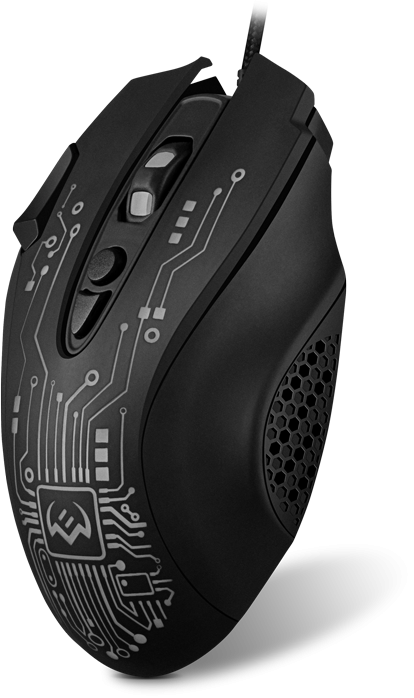 Игровая мышь SVEN RX-G715 (7+1кл., бесш. кл., 1200-3200 DPI, SoftTouch, подсветка, игров. упак) Sven RX-G715 — для бизнеса и офиса