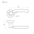 Ручка дверная 99 А Al старая бронза — для бизнеса и офиса Ручка дверная 99 А Al старая бронза — для бизнеса и офиса