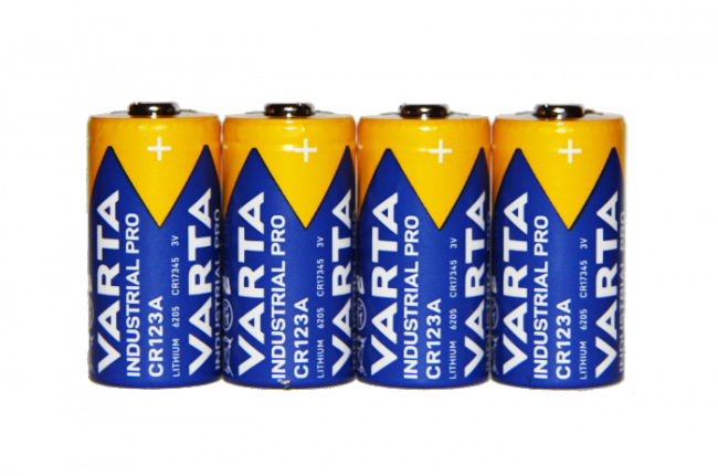 Батарейка Varta INDUSTRIAL PRO CR123A Shrink 4 Lithium 3V (4/1000) (4 шт.) VARTA 6205101511 — для бизнеса и офиса