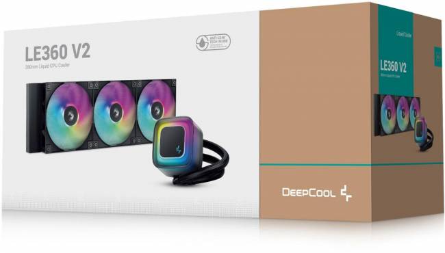 Система водяного охлаждения Deepcool R-LE360-BKAMMC-G-2 — для бизнеса и офиса