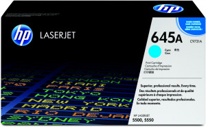Тонер-картридж HP 645A Cyan Original LaserJet Print Cartridge (C9731A)
