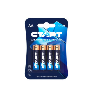 Элемент питания Батарейки алкалиновые СТАРТ АА-BL4 N (4670012295945)