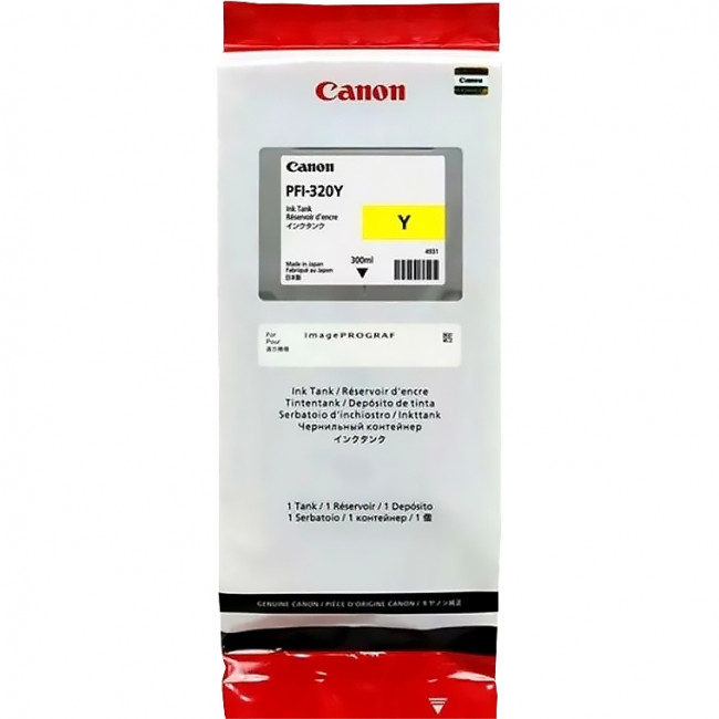 Картридж Canon PFI-320Y (2893C003) — для бизнеса и офиса