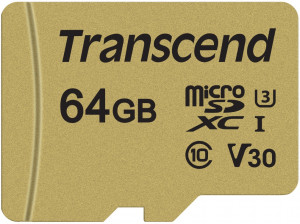 Карта памяти Transcend microSDXC 500S Карта памяти Transcend microSDXC 500S