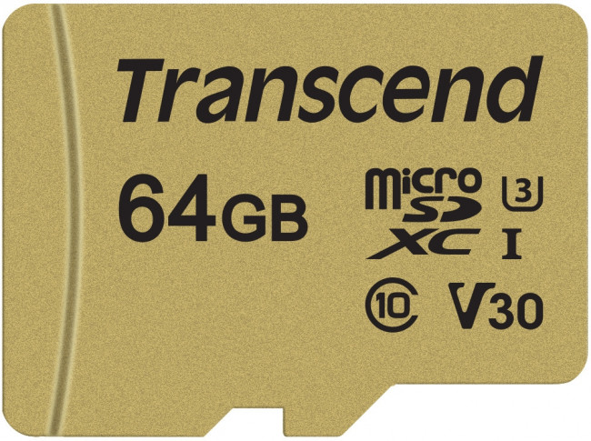 Карта памяти Transcend microSDXC 500S — для бизнеса и офиса