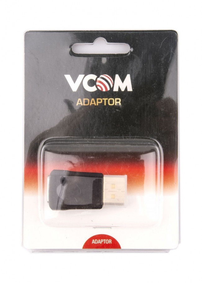 Переходник DP(M) --> VGA(F), VCOM <CA333> VCOM DisplayPort (m) - VGA (f)
