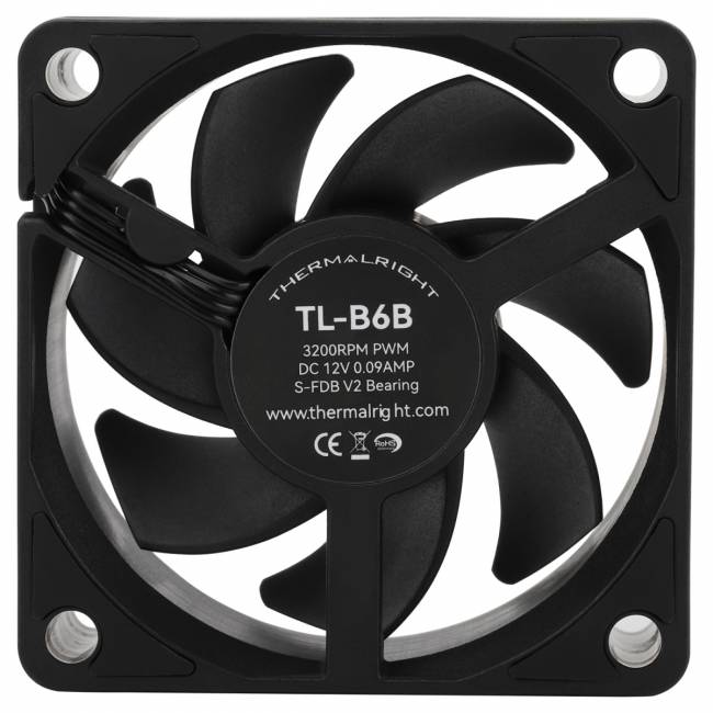 Кулер для корпуса Thermalright TL-B6B — для бизнеса и офиса