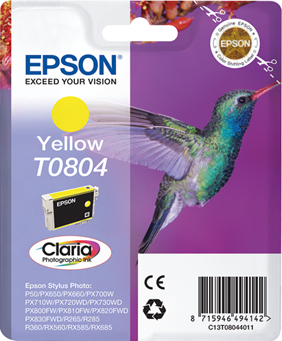 Картридж Epson C13T08044011 — для бизнеса и офиса