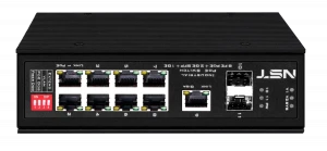 Промышленный PoE коммутатор Gigabit Ethernet NST NS-SW-8F3G-P/I