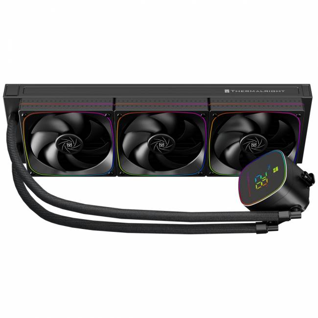 Система жидкостного охлаждения Thermalright Frozen Horizon 360 Digital Black — для бизнеса и офиса Система жидкостного охлаждения Thermalright Frozen Horizon 360 Digital Black — для бизнеса и офиса