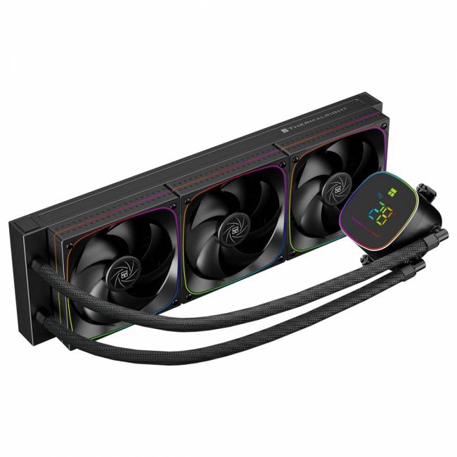 Система жидкостного охлаждения Thermalright Frozen Horizon 360 Digital Black — для бизнеса и офиса Система жидкостного охлаждения Thermalright Frozen Horizon 360 Digital Black — для бизнеса и офиса