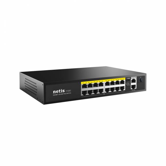 Коммутатор Netis P116GH — для бизнеса и офиса Коммутатор Netis P116GH — для бизнеса и офиса