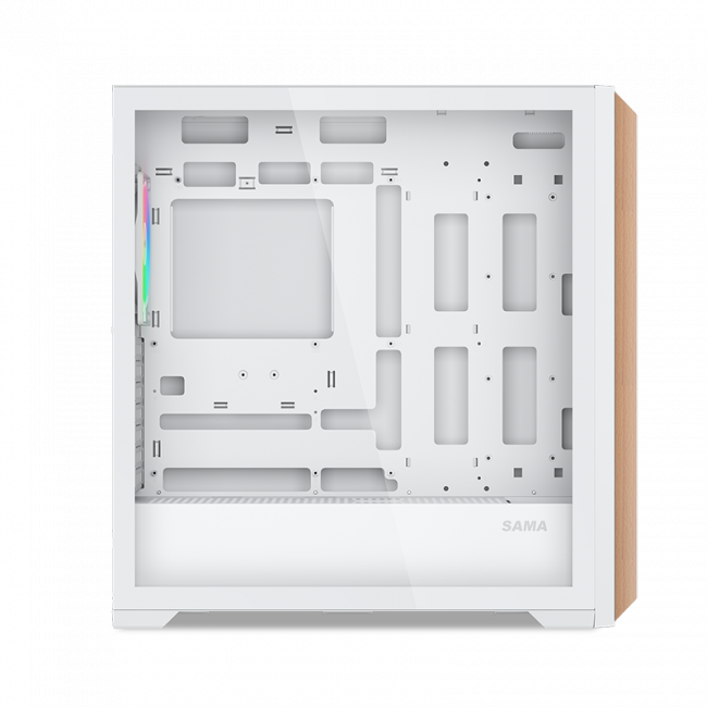 Корпус ПК без блока питания SAMA Z60 White Z60-WHAWA4X1-GL — для бизнеса и офиса Корпус ПК без блока питания SAMA Z60 White Z60-WHAWA4X1-GL — для бизнеса и офиса