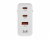 Сетевое З/У Сетевое З/У GoPower GPQC10 1USB+2Type-C 65W QC3.0 GAN белый — для бизнеса и офиса