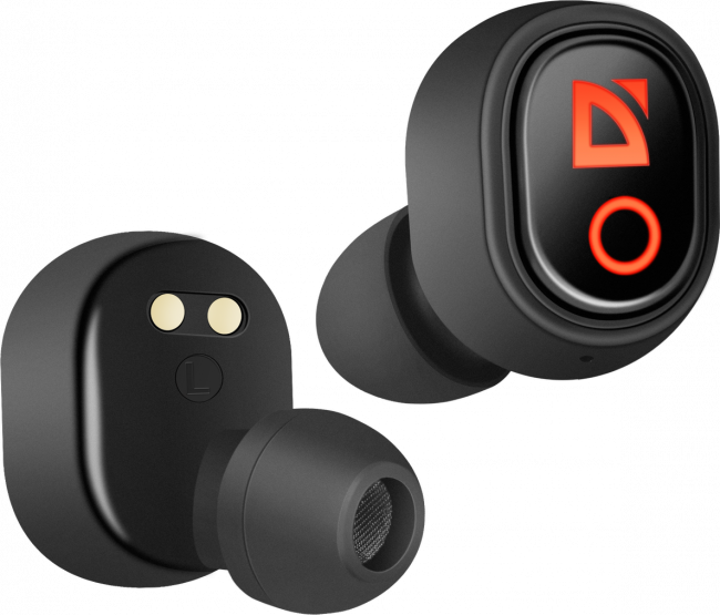 Defender Беспроводная гарнитура Twins 639 черный,TWS, PB, Bluetooth Defender Twins 639