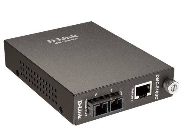 Конвертер D-Link DMC-810SC/B9A — для бизнеса и офиса
