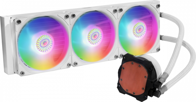 Система охлаждения Cooler Master MasterLiquid ML360L ARGB White Edition V2 — для бизнеса и офиса