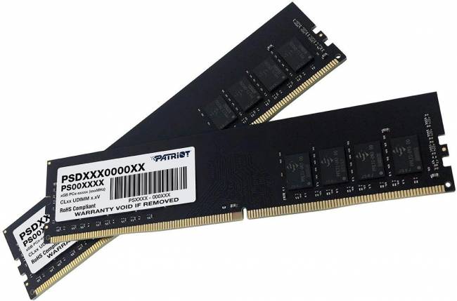 Память DDR4 2x8GB 2666MHz Patriot PSD416G2666K — для бизнеса и офиса