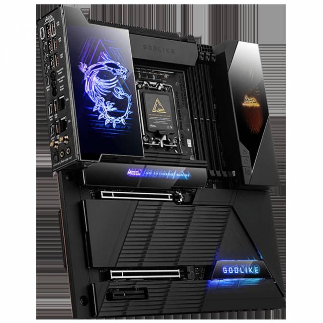 Материнская плата MSI MEG Z890 GODLIKE — для бизнеса и офиса Материнская плата MSI MEG Z890 GODLIKE — для бизнеса и офиса