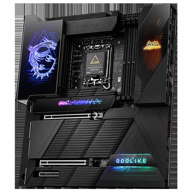 Материнская плата MSI MEG Z890 GODLIKE — для бизнеса и офиса Материнская плата MSI MEG Z890 GODLIKE — для бизнеса и офиса