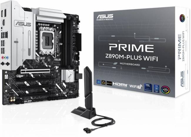 Материнская плата ASUS PRIME Z890M-PLUS WIFI — для бизнеса и офиса