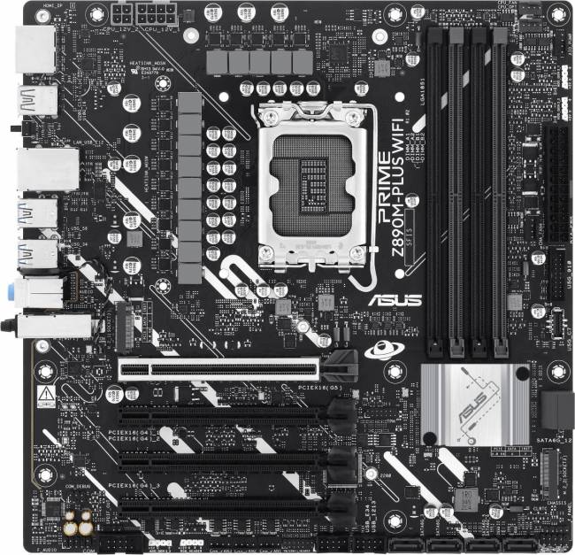 Материнская плата ASUS PRIME Z890M-PLUS WIFI — для бизнеса и офиса