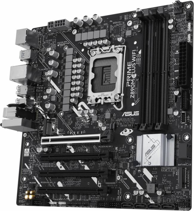 Материнская плата ASUS PRIME Z890M-PLUS WIFI — для бизнеса и офиса