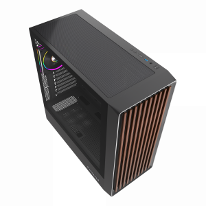 Корпус без блока питания HSPD F760-TGBK-ARGB