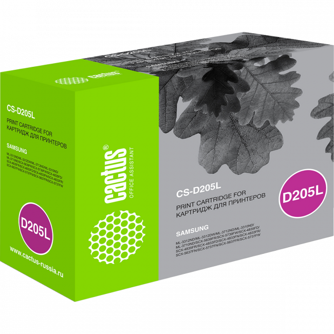 - Cactus CS-D205L — для бизнеса и офиса - Cactus CS-D205L — для бизнеса и офиса