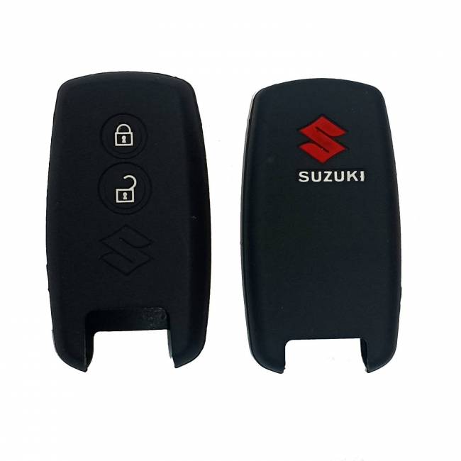 Чехол силиконовый смарт ключа SUZUKI 2 кнопки (с лого) — для бизнеса и офиса Чехол силиконовый смарт ключа SUZUKI 2 кнопки (с лого) — для бизнеса и офиса