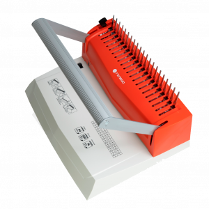 Переплетчик ГЕЛЕОС БП-16 бело-красный Гелеос БП16пбк Переплетчик ГЕЛЕОС БП-16 бело-красный Гелеос БП16пбк