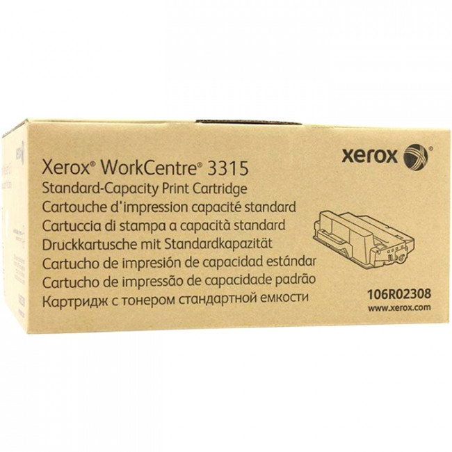 Принт-картридж черный Xerox 106R02308 — для бизнеса и офиса