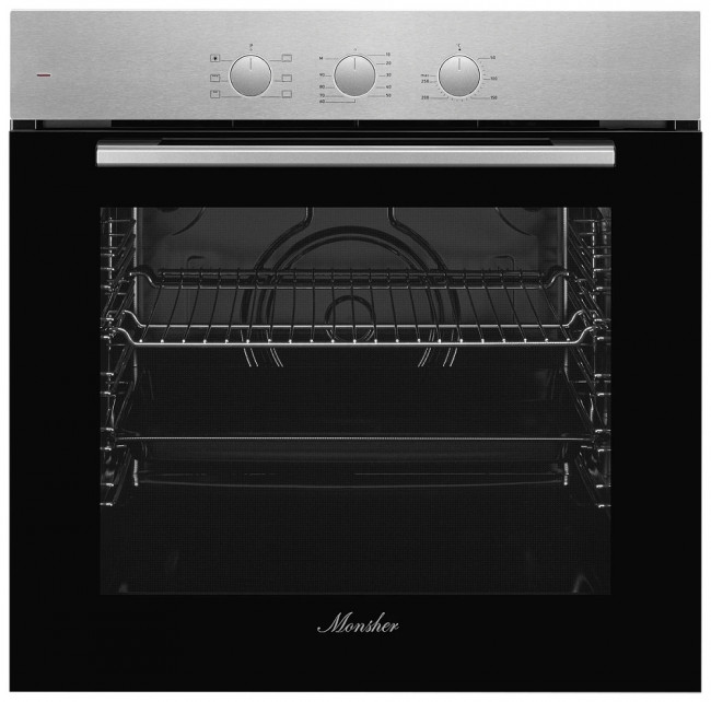 Встраиваемый электрический духовой шкаф MONSHER MONSHER MOE 6026 Acier — для бизнеса и офиса