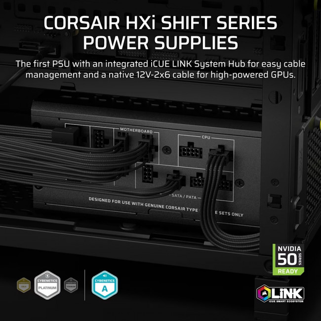 Блоки питания Corsair HX1500i SHIFT CP-9020269-UK — для бизнеса и офиса