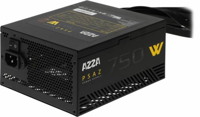 Блок питания AZZA PSAZ-750W — для бизнеса и офиса