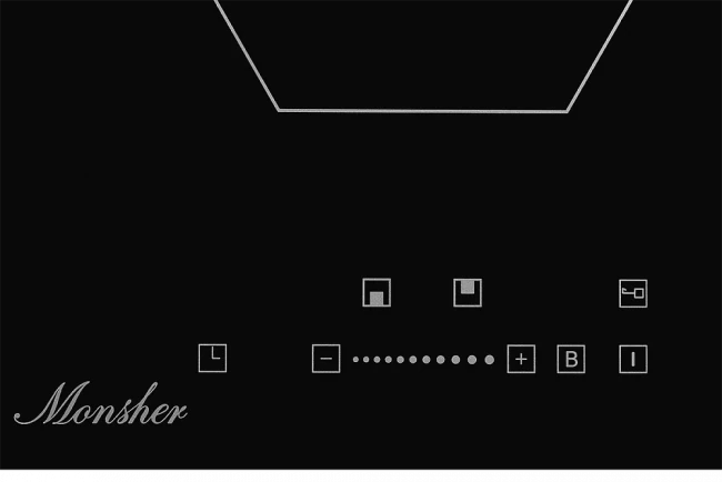 Встраиваемая индукционная  варочная панель домино MONSHER MONSHER MHI 3002