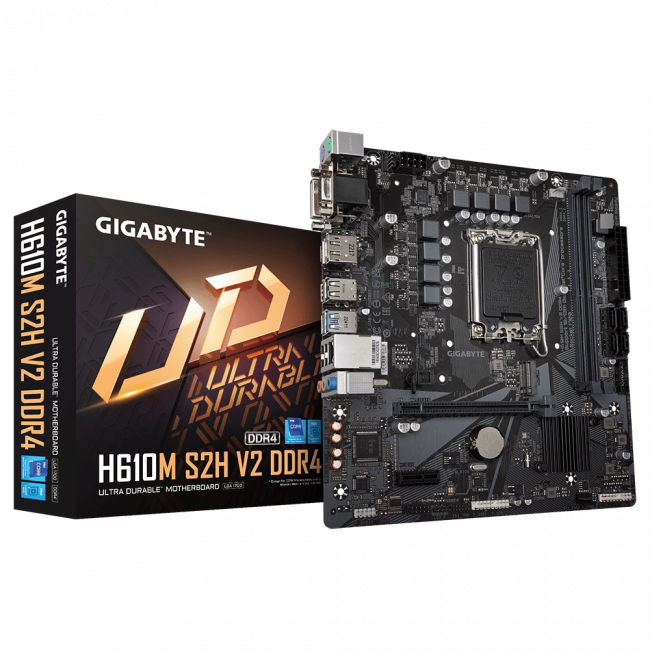 Материнская плата GIGABYTE H610M S2H V2 DDR4