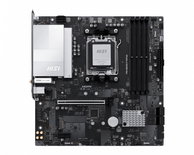 Материнская плата MSI PRO B840M-P WIFI6E — для бизнеса и офиса