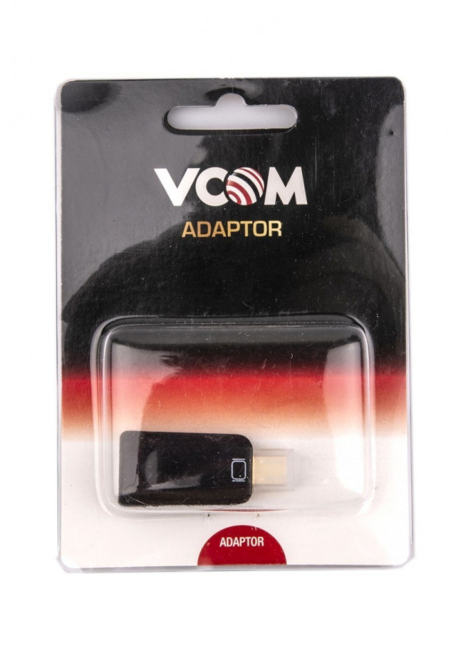 Переходник miniDP(M) --> HDMI(F), VCOM <CA334> VCOM Mini DisplayPort (m) - HDMI (f) — для бизнеса и офиса