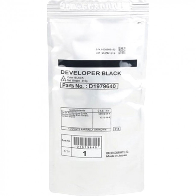 Девелопер чёрный Ricoh D1979641 — для бизнеса и офиса