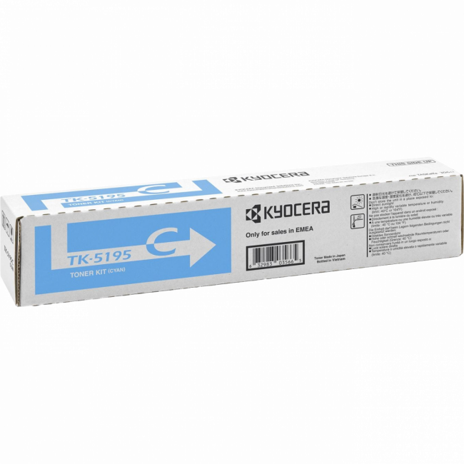 тонер-картридж Kyocera TK-5195C Kyocera TK-5195C (1T02R4CNL0) — для бизнеса и офиса