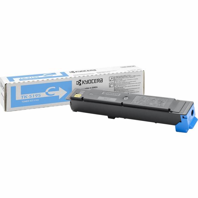 тонер-картридж Kyocera TK-5195C Kyocera TK-5195C (1T02R4CNL0) — для бизнеса и офиса