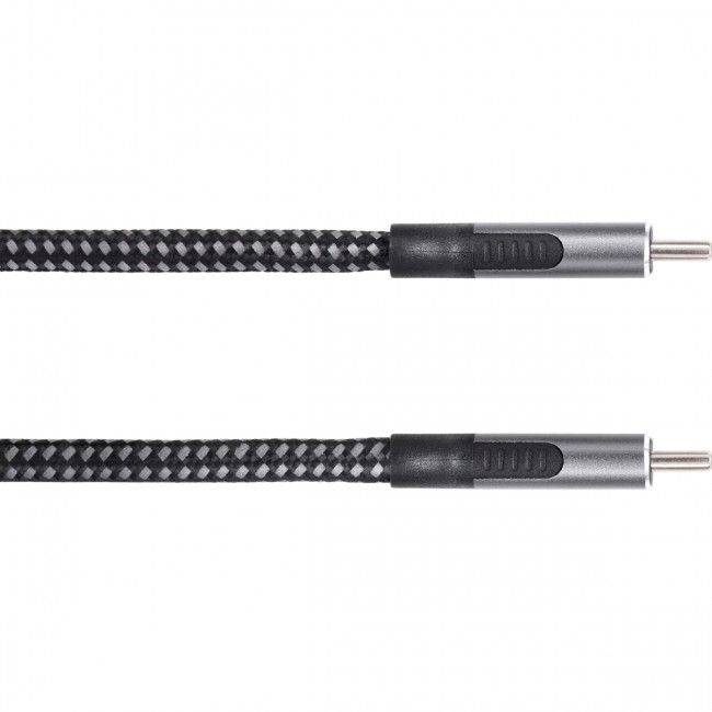 Кабель USB3.2 Gen2X2, CM->CM, 20Gbs, 100WT, 4KX60Hz, All shell, 1.8m  VCOM <CU420M-1.8M> Кабель VCOM USB 3.1 Type-C M/USB 3.1 Type-C M (CU420M-1.8M)